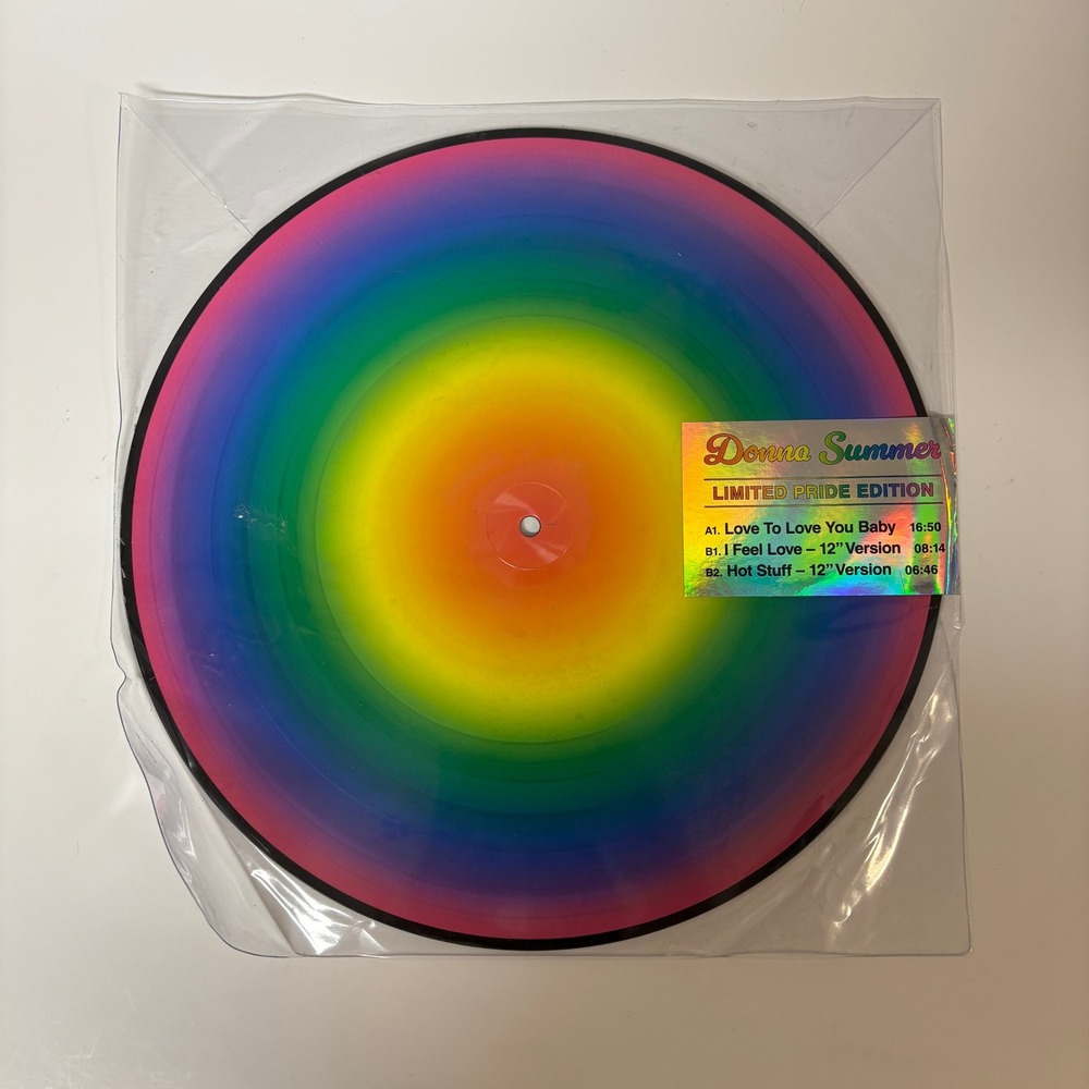Donna Summer Limited Pride Edition Rainbow Picture Disc Vinyl 12 Inch 3 Tracks